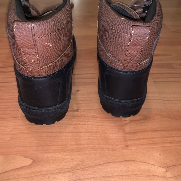 Levis Boys Size 3.5 Winter Snow Duck Boots Brown Tones Casual - Picture 8 of 8